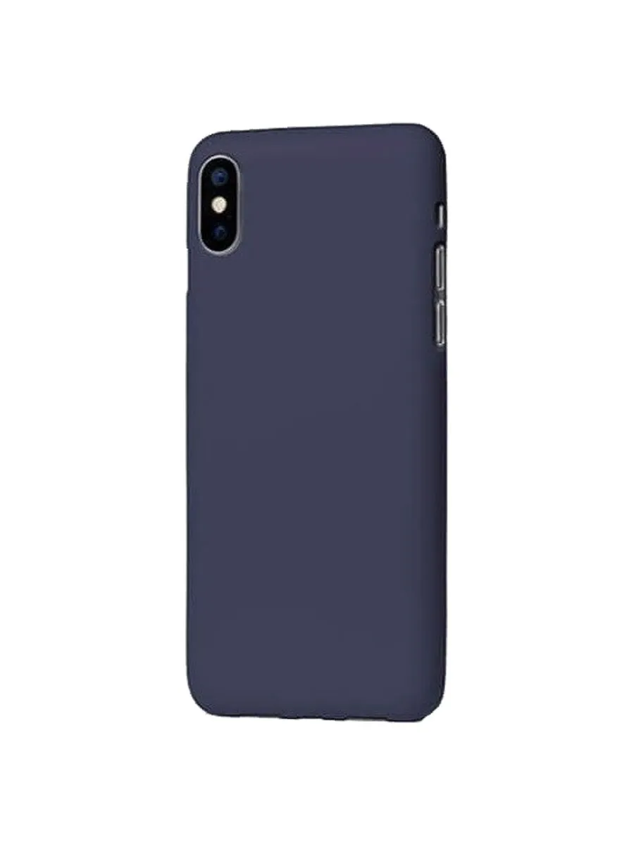фото Чехол накладка для Xiaomi Redmi 9C Gresso Меридиан силикон темно-синяя