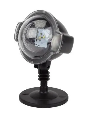 Светодиодный проектор Эра ENIOP-03 Падающий снег мультирежим холодный свет 220V, IP44