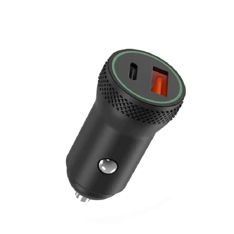 Изображение Автомобильное зарядное устройство xomobile CC33 PD 18W+QC3.0 / Type-C USB-C+USB черное фото Автомобильное зарядное устройство xomobile CC33 PD 18W+QC3.0 / Type-C USB-C+USB черное