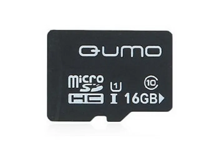 Изображение Карта памяти QUMO MicroSDHC Class 10 UHS-1 3.0 90MB/s 16Gb без адаптера 