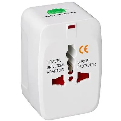 Универсальное зарядное устройство адаптер Red Line UCA-1 5в1 EU/US/CN/AU/UK 10A белый