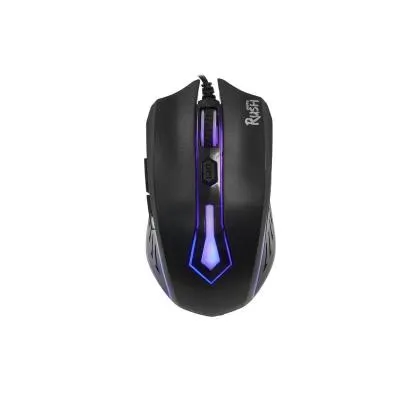 Мышь проводная игровая Smartbuy RUSH 712 черная (SBM-712G-K)