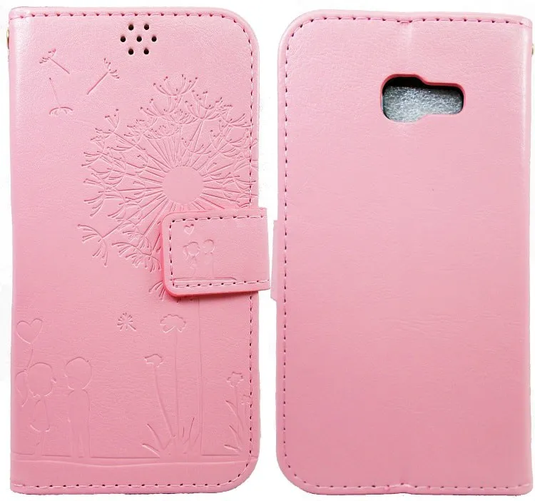 фото Чехол-книжка для Sony Xperia M4 влюбленные (розовый)