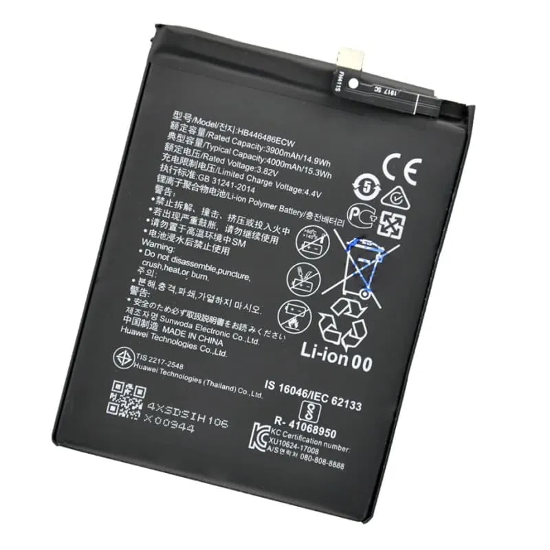 фото Аккумулятор для телефона Huawei P Smart Z/Y9s/Honor 9X/9X 4000mAh техпак
