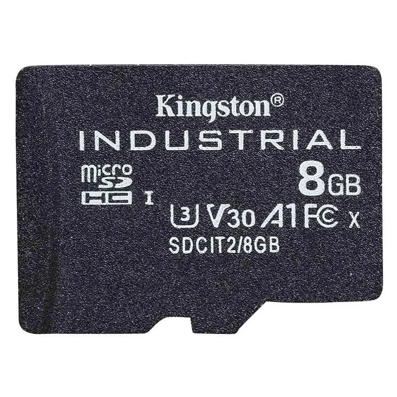 Изображение Карта памяти Kingston Micro SDHC Class 10 100MB/s UHS-I Industrial 8Gb без адаптера