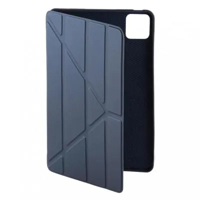 Чехол-книжка для планшета Xiaomi Redmi Pad Pro WiFi/5G 12.1d (2024) Red Line с силиконовой крышкой подставка Y синий (No Sleep Mode)