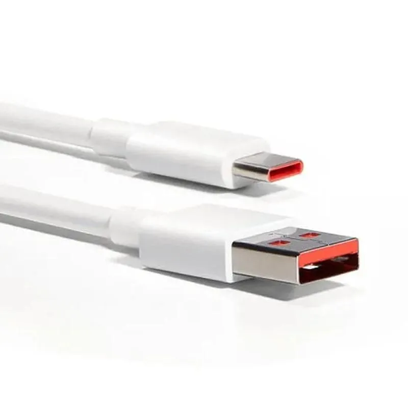 Кабель для зарядки Type-C USB Xiaomi Mi 6A 100см белый Кабель для зарядки Type-C USB Xiaomi Mi 6A 100см белый