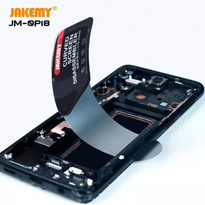 Инструмент для разборки экранов Jakemy JM-OP18, из гибкой стали, толщина 0.1 мм Инструмент для разборки экранов Jakemy JM-OP18, из гибкой стали, толщина 0.1 мм