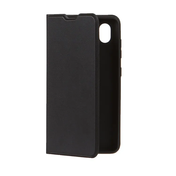 фото Чехол-книжка для Xiaomi Redmi Note 10/Note 10S Red Line с застежкой на магнитах черный