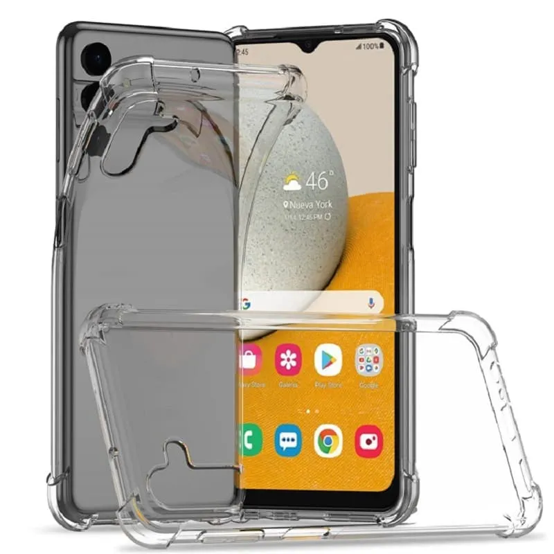 фото Чехол накладка для Xiaomi Poco C40 Red Line iBox Crystal силикон прозрачный с усиленными углами