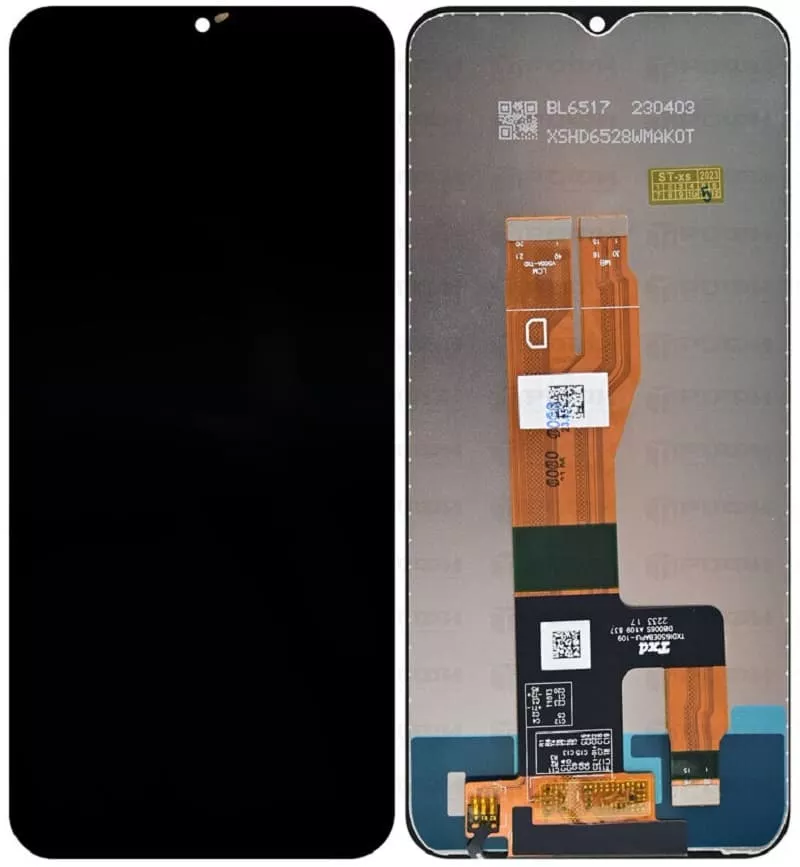 Дисплей для Realme C30S + тачскрин черный Дисплей для Realme C30S + тачскрин черный