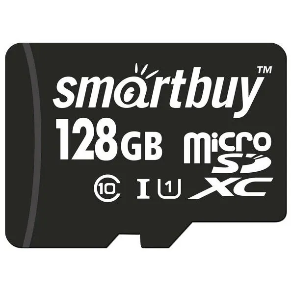 Изображение Карта памяти Smartbuy MicroSDXC Class 10 UHS-I 128Gb без адаптера Изображение Карта памяти Smartbuy MicroSDXC Class 10 UHS-I 128Gb без адаптера