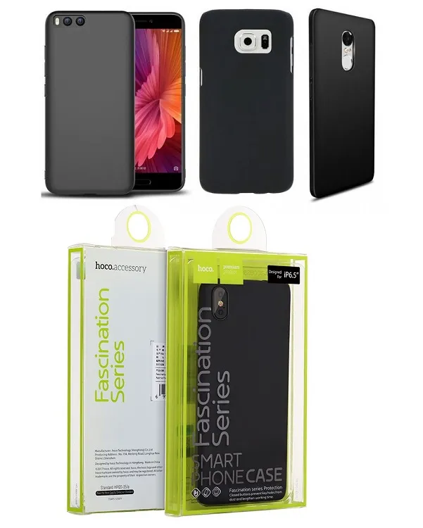 фото Чехол накладка для Xiaomi Redmi 5 HOCO Fascination силикон черная