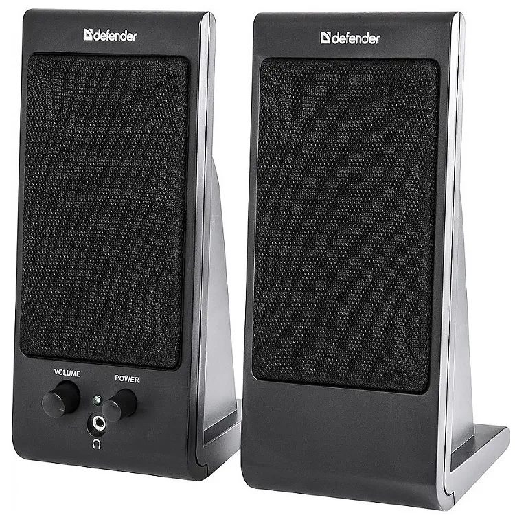 Акустическая система 2,0 DEFENDER SPK-170, 4 Вт, питание от USB, черная Акустическая система 2,0 DEFENDER SPK-170, 4 Вт, питание от USB, черная