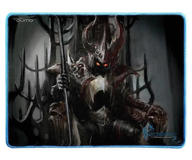 Коврик для мыши Qumo Dead King, 360x270x3mm Коврик для мыши Qumo Dead King, 360x270x3mm