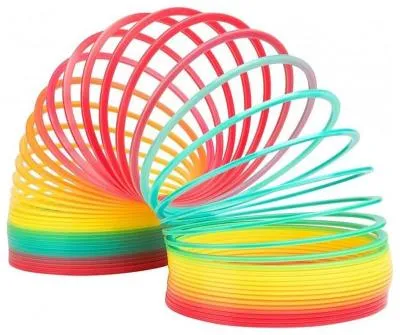 Антистресс игрушка слинки пружинка Радуга  