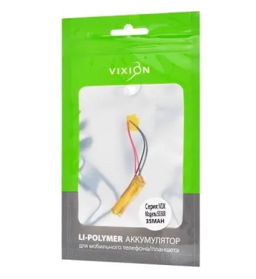 Аккумулятор в наушник VIXION 50300 3,7v 35mAh