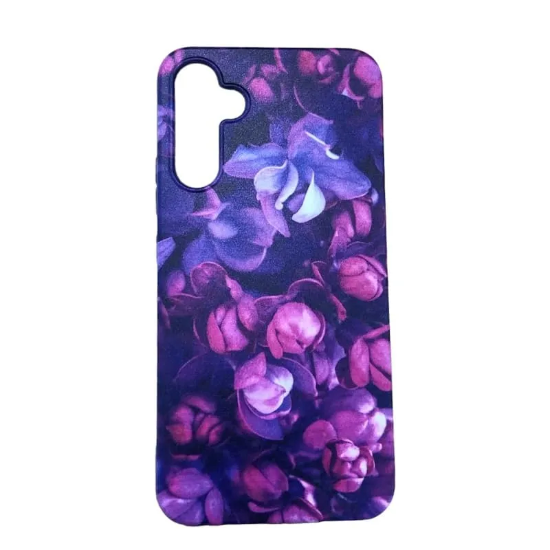 фото Чехол накладка для Xiaomi Redmi Note 12 4G Gresso Цветы 10 силикон синий