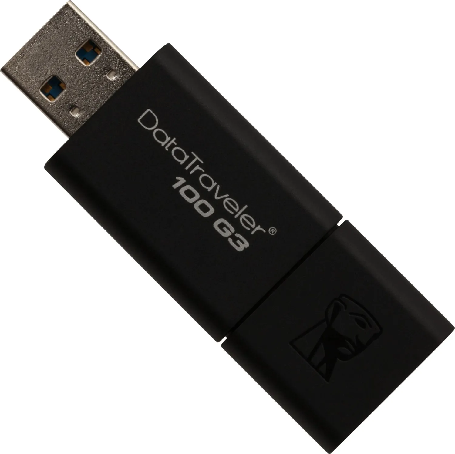 Изображение Флеш-накопитель Kingston DT100 Gen3 USB 3.2/3.1 Black 256Gb Изображение Флеш-накопитель Kingston DT100 Gen3 USB 3.2/3.1 Black 256Gb