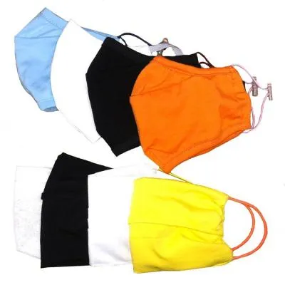 Маска Повязка многоразовая MSK5 трикотаж цвет микс 