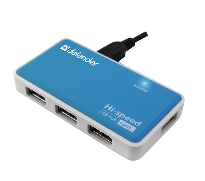 Разветвитель адаптер переходник USB HUB Хаб DEFENDER Quadro Power 4 порта USB 2.0, блок питания 2А Разветвитель адаптер переходник USB HUB Хаб DEFENDER Quadro Power 4 порта USB 2.0, блок питания 2А