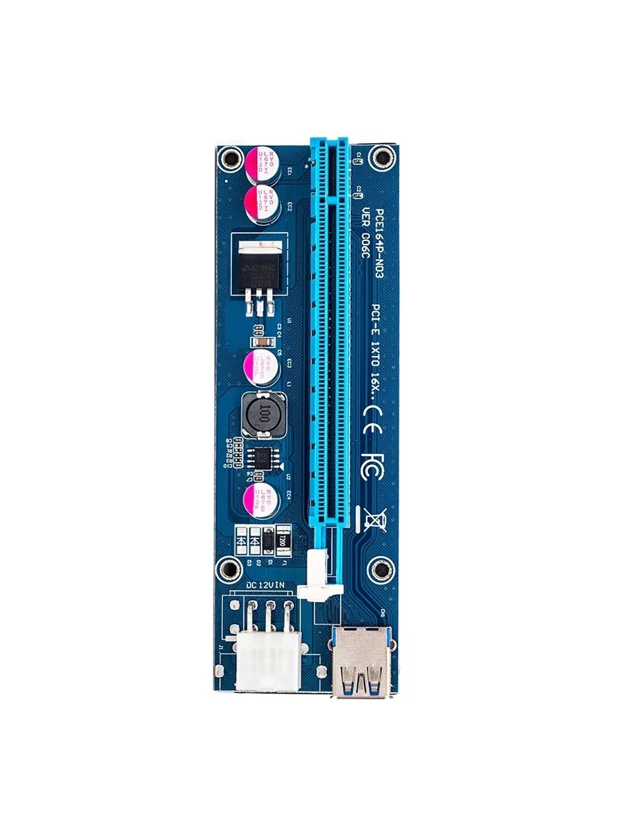 Райзер PCI-E Riser Card Ver.007С USB 3.0 Райзер PCI-E Riser Card Ver.007С USB 3.0
