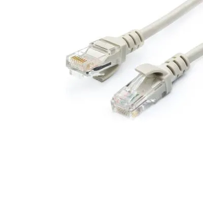 Кабель для интернета Патч-корд UTP Atcom AT4962 RJ45, CAT.5e, 1м серый