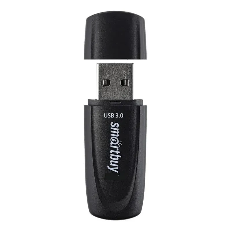 Изображение Флеш-накопитель Smartbuy Scout USB 3.0/3.1 черный 256Gb Изображение Флеш-накопитель Smartbuy Scout USB 3.0/3.1 черный 256Gb