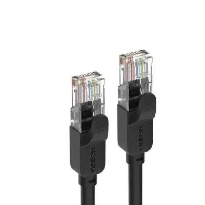 Кабель для интернета Патч-корд UTP Onten E601 RJ45, CAT.6e, 3м черный