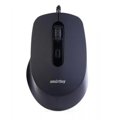 Мышь проводная Smartbuy ONE 265-K бесшумная черная (SBM-265-K)