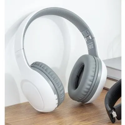 Наушники беспроводные накладные xomobile BE35 белые с серым