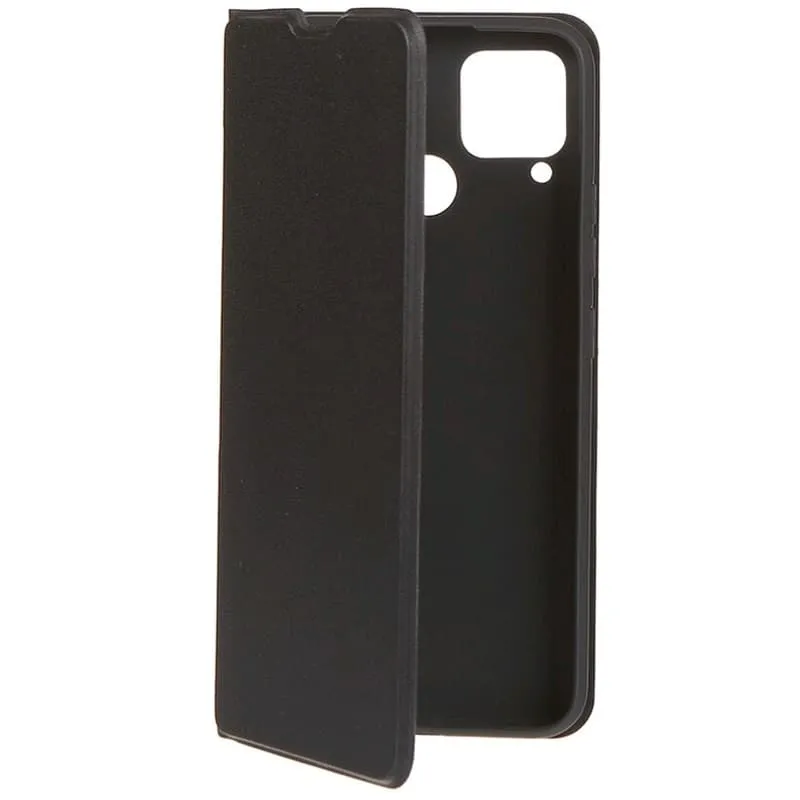 фото Чехол-книжка для Xiaomi Redmi Note 11/Note 11S Red Line с застежкой на магнитах черный