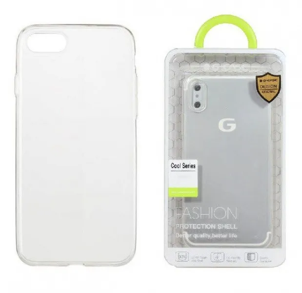 фото Чехол накладка для Xiaomi Mi Max 3 G-Case Cool силикон прозрачная