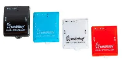 Картридер Smartbuy 713 черный (SBR-713-K)
