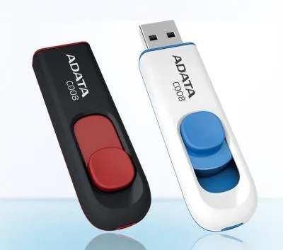 Флеш-накопитель A-data C008 черный с красным 16Gb Флеш-накопитель A-data C008 черный с красным 16Gb