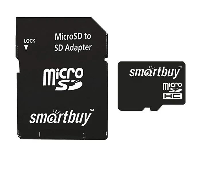 Изображение Карта памяти Smartbuy Micro SDHC Class 10 4Gb