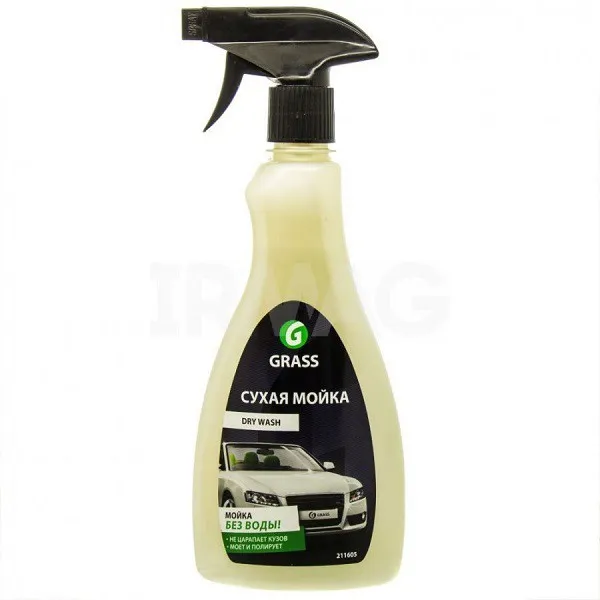 фото Очиститель кузова универсальный GRASS Dry Wash 500мл сухая мойка спрей