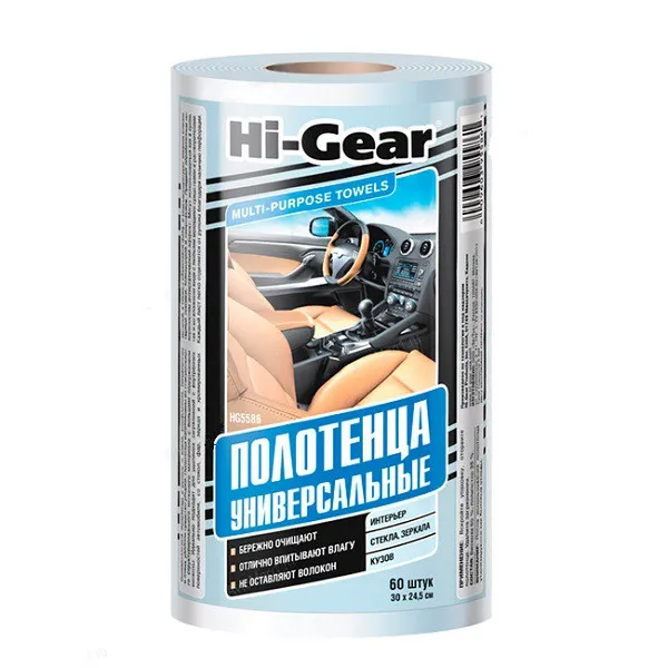 Рулон HI-GEAR 5586 24х30см 60шт Рулон HI-GEAR 5586 24х30см 60шт