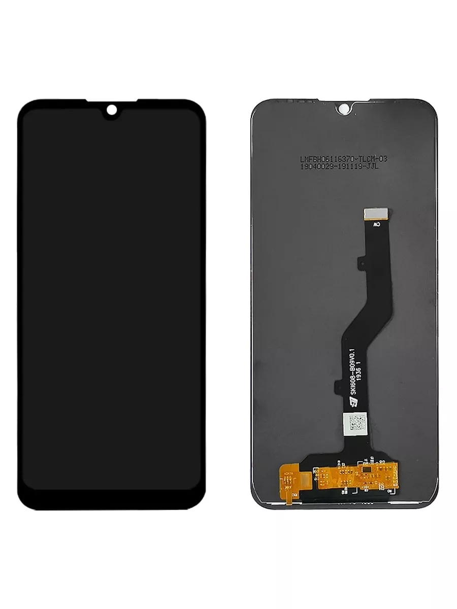 Дисплей для ZTE Blade A7 2020/A5 2020 + тачскрин черный