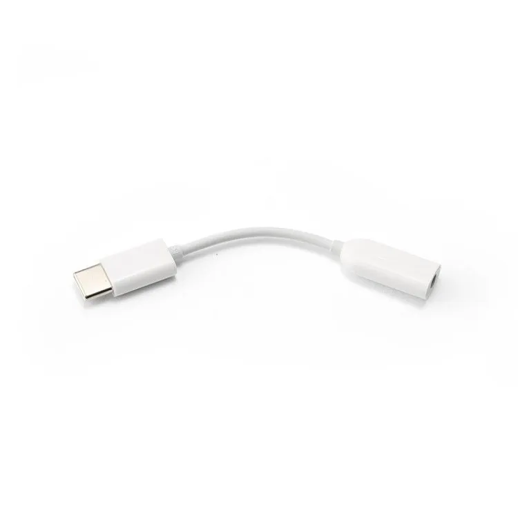 Аудио адаптер переходник для наушников с Type-C USB-C на Jack 3.5 Xiaomi Mi белый Аудио адаптер переходник для наушников с Type-C USB-C на Jack 3.5 Xiaomi Mi белый