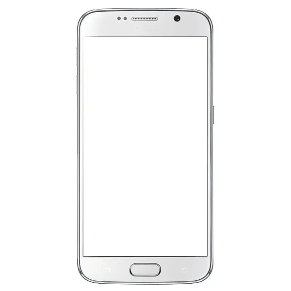 Стекло тачскрина для Samsung G920 S6 белый Стекло тачскрина для Samsung G920 S6 белый