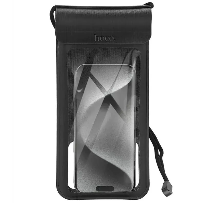 Чехол водонепроницаемый Hoco HX50 Treasure 296x120x0.7mm IPX8 черный 