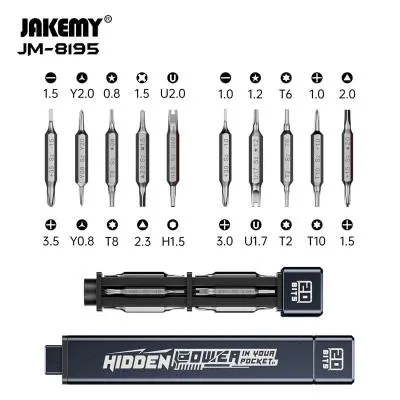 Набор отверток Jakemy JM-8195 21 в 1