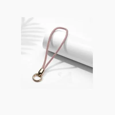 Шнурок держатель для телефона на запястье Sulada 20см розовый No3