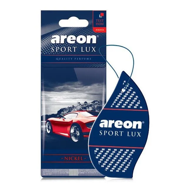 фото Автомобильный ароматизатор AREON LUX SPORT Nickel Никель