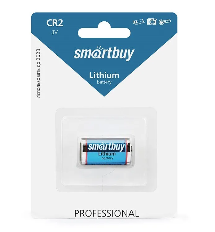 Батарейка Smartbuy литиевая CR2/1B (SBBL-2-1B)