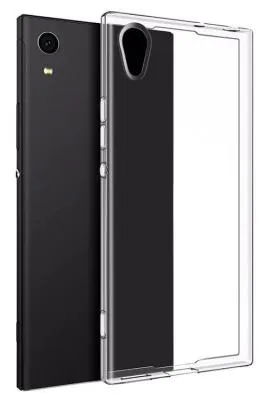 Чехол накладка для Sony Xperia XA1 Ultra силикон тонкий прозрачная