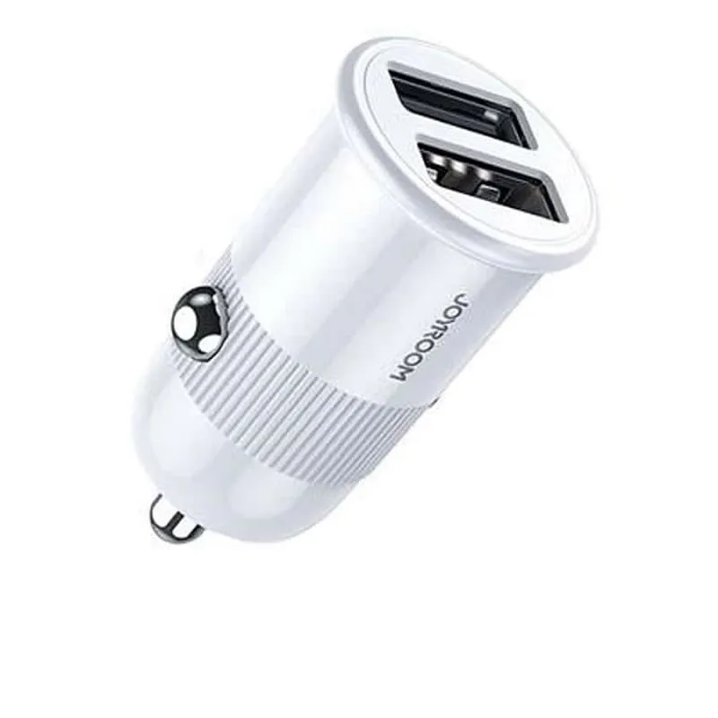 фото Автомобильное зарядное устройство Joyroom C-A06 Mini 2USB 3.1A белое