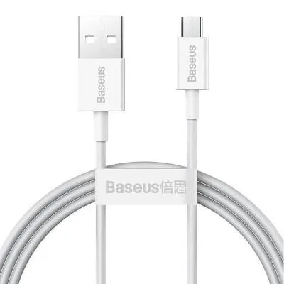 Кабель для зарядки Micro USB Baseus Superior CAMYS-A02 2A 2м белый