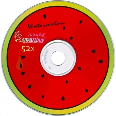 Лазерный диск Smartbuy CD-R 80min 52X Fresh-Watermelon 1шт